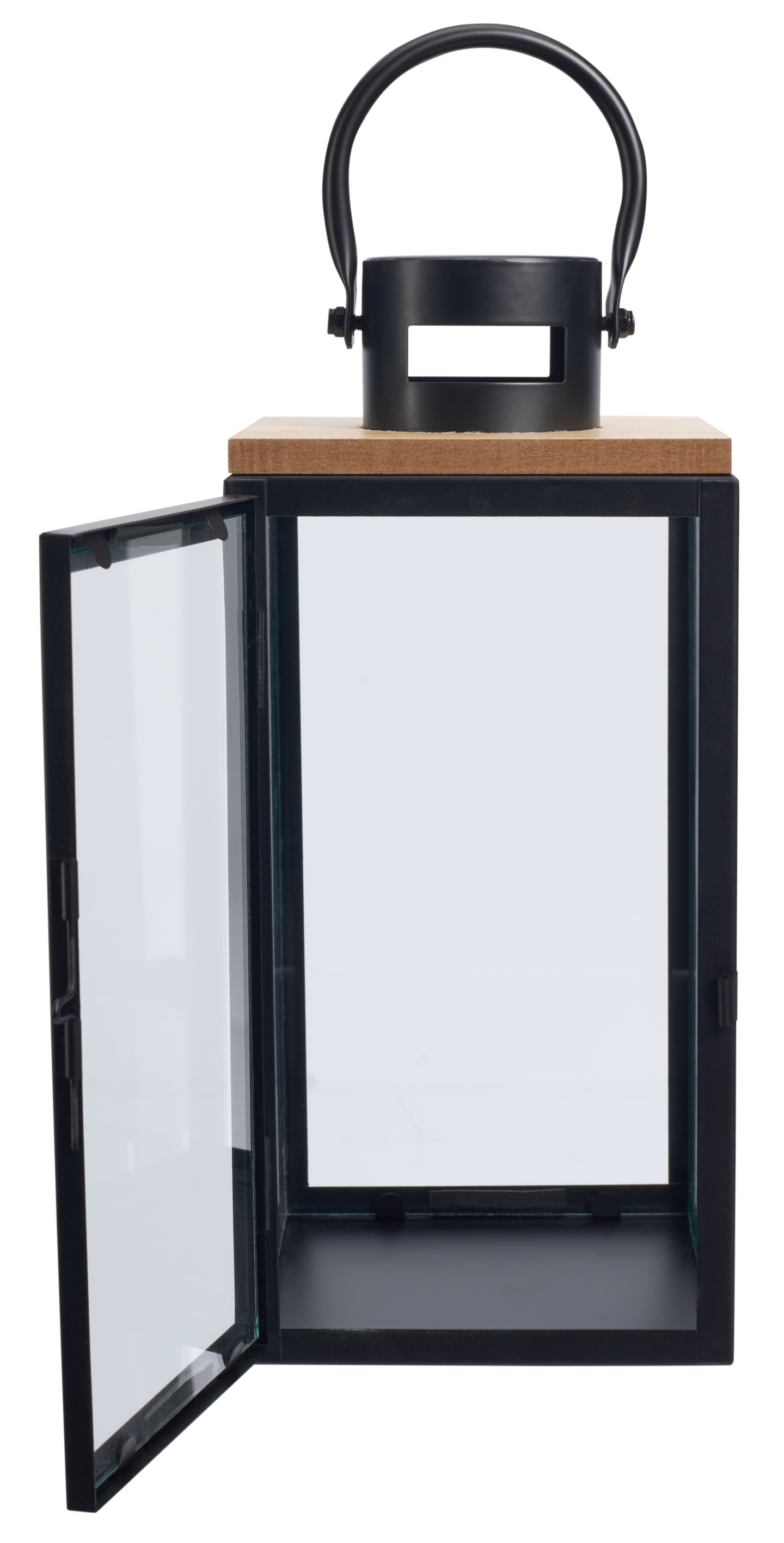 myhome Loiste metallilyhty 29,5 cm musta