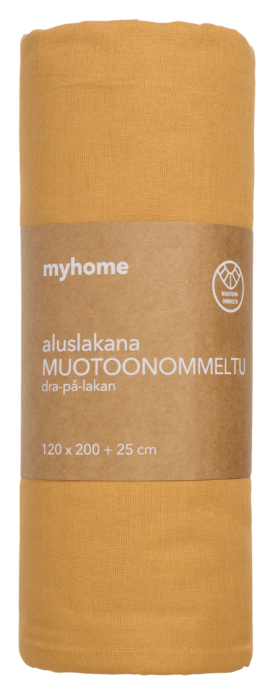 myhome muotoiltu lakana 120x200+25 cm vilja