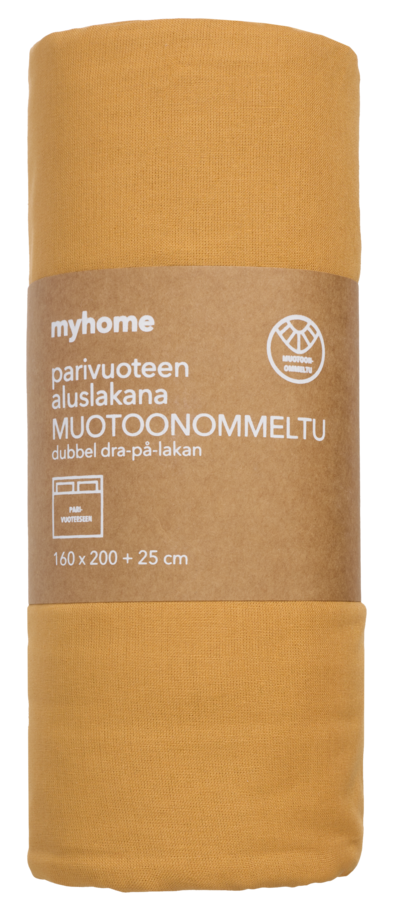 myhome muotoiltu lakana 160x200+25 cm vilja