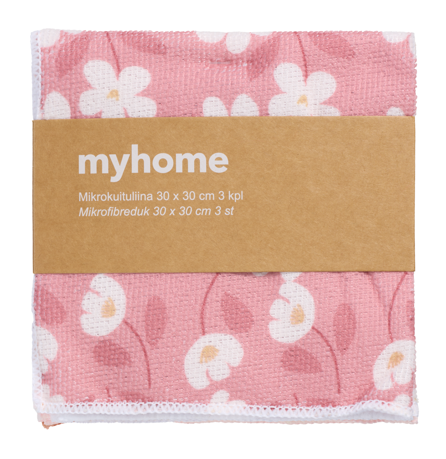 myhome mikrokuituliina kukka 3kpl