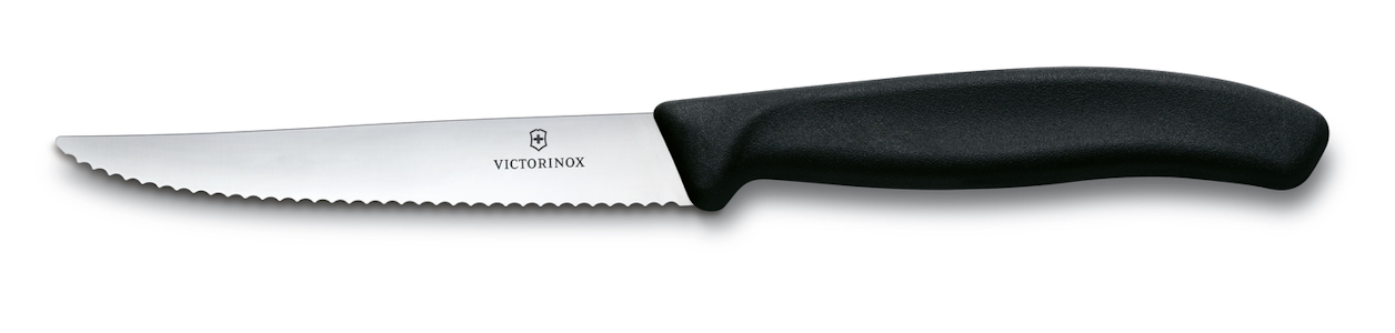 Victorinox pihviveitset 11 cm 6 kpl musta