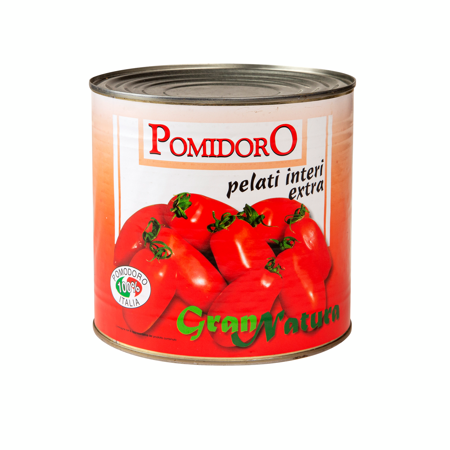 Gran Natura kuoritut luumutomaatit tomaattitäysmehussa 2,55kg/1,85kg