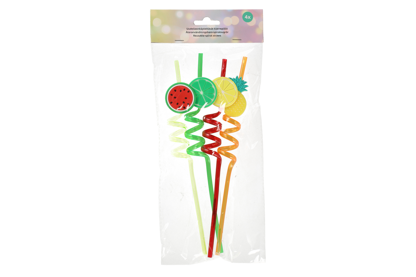 Kierrepilli koristeella 4 kpl/pkt