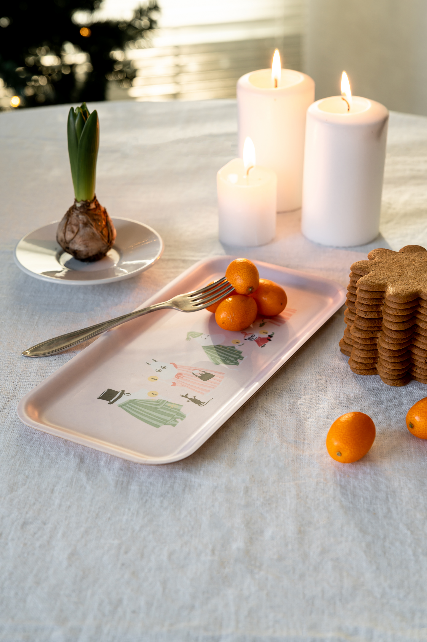 Muumi tarjotin Pyjamat 27x13cm