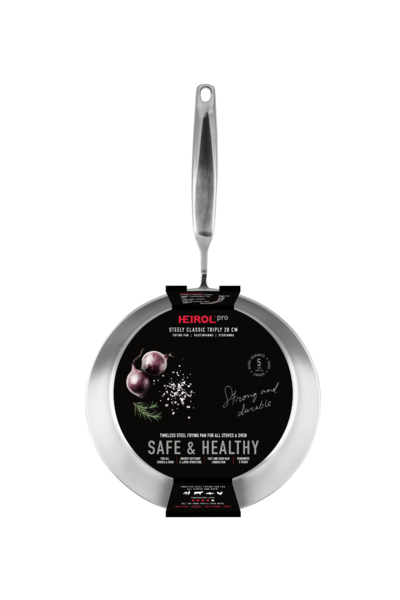 Heirol paistinpannu 28cm Steely Classic