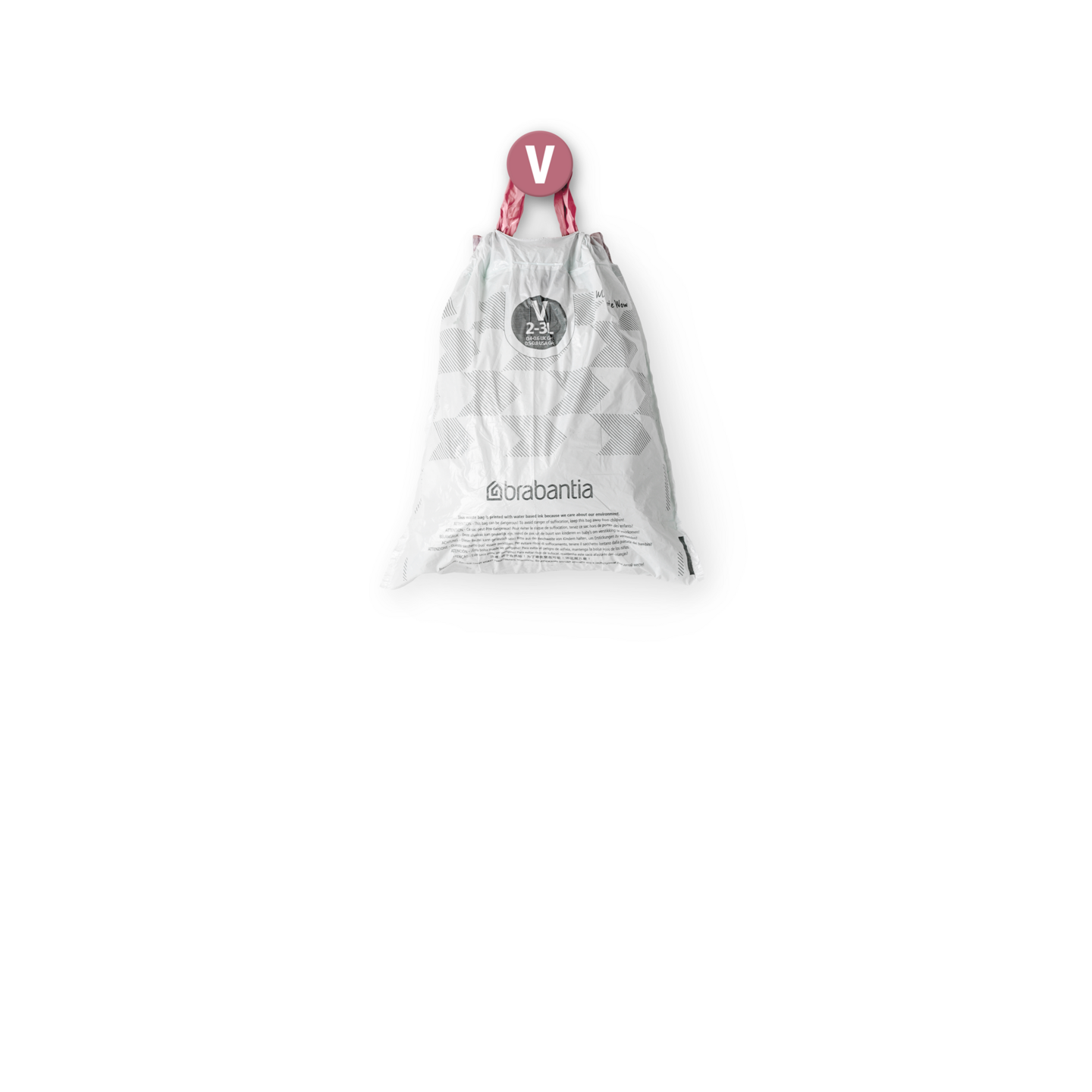 Brabantia PerfectFit roskapussit V 3 l, 20 pss