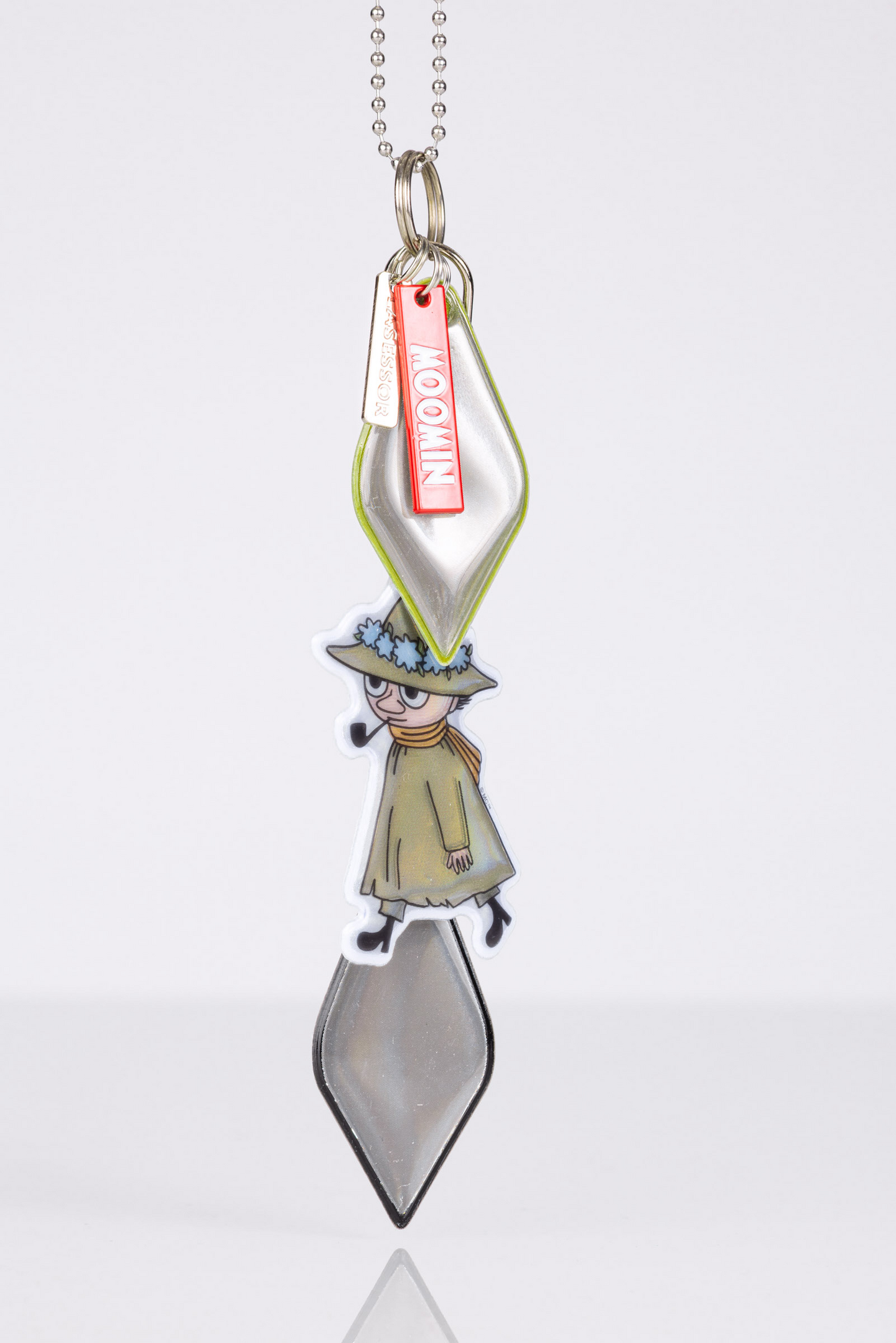 Lasessor X Moomin Design koruheijastin Nuuskamuikkunen