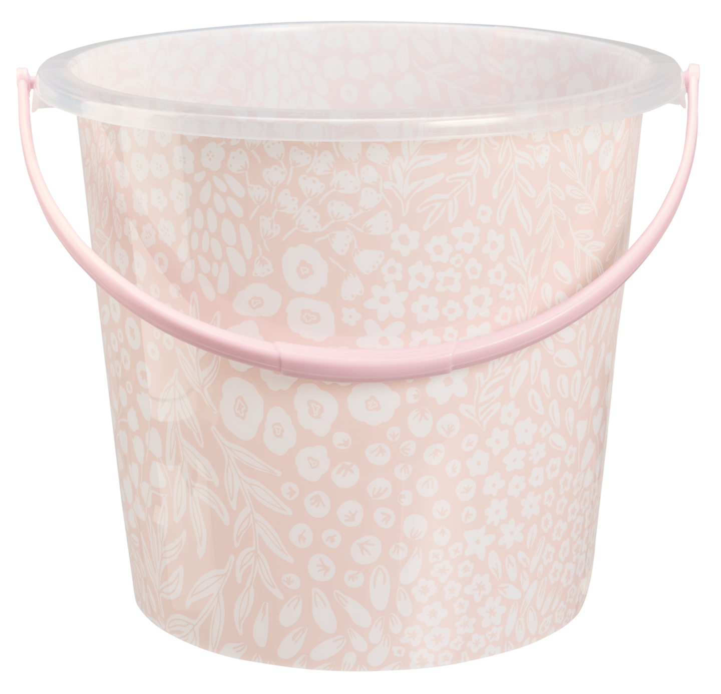 myhome ämpäri 10 l kukka-lehtikuvio