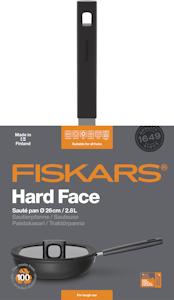 Fiskars Hard Face paistokasari 26 cm kannella