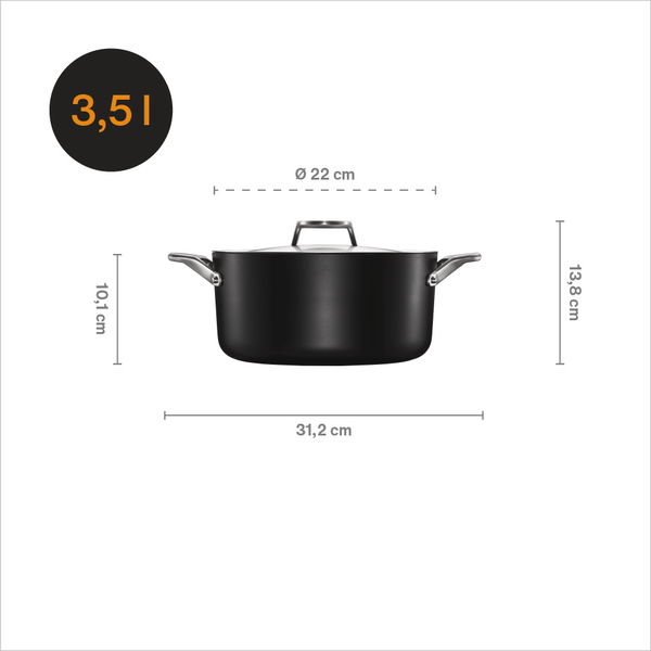 Fiskars Taiten kattila 3,5L
