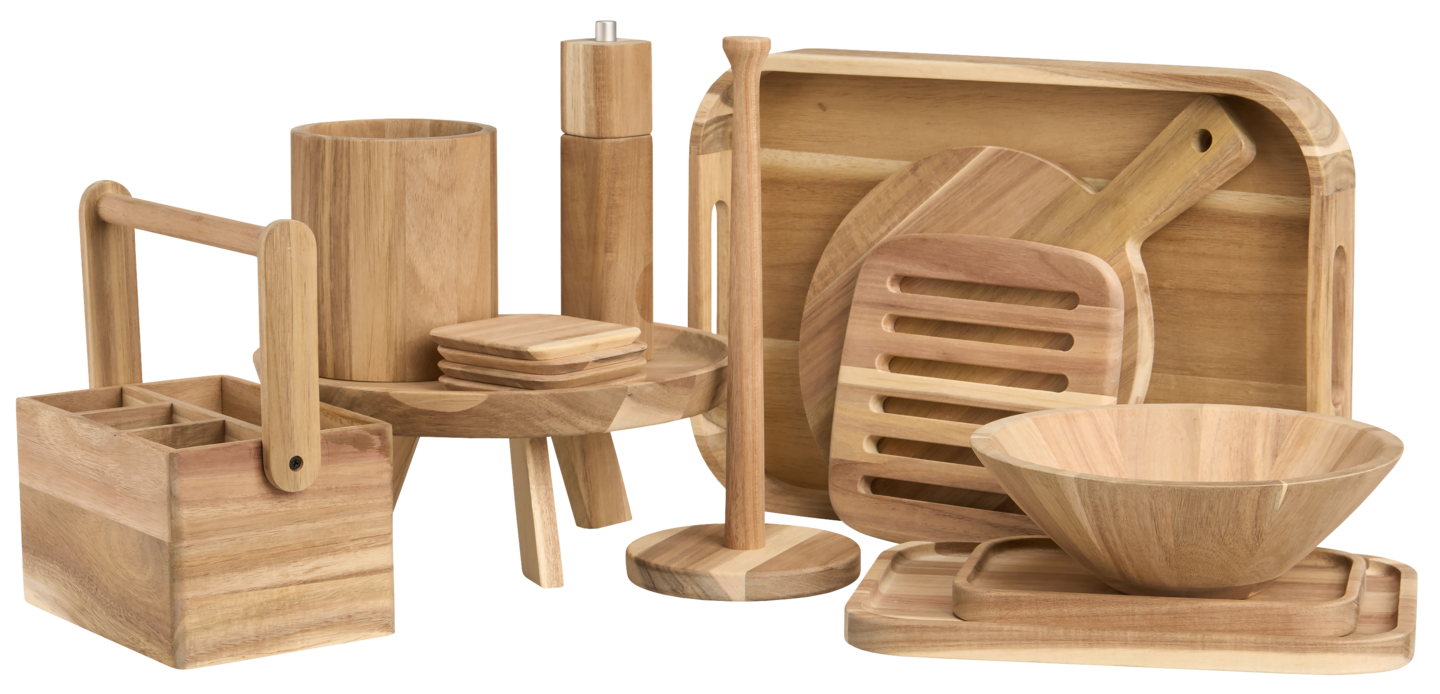 myhome jalallinen tarjoiluvati Luode 30,5 cm akaasia