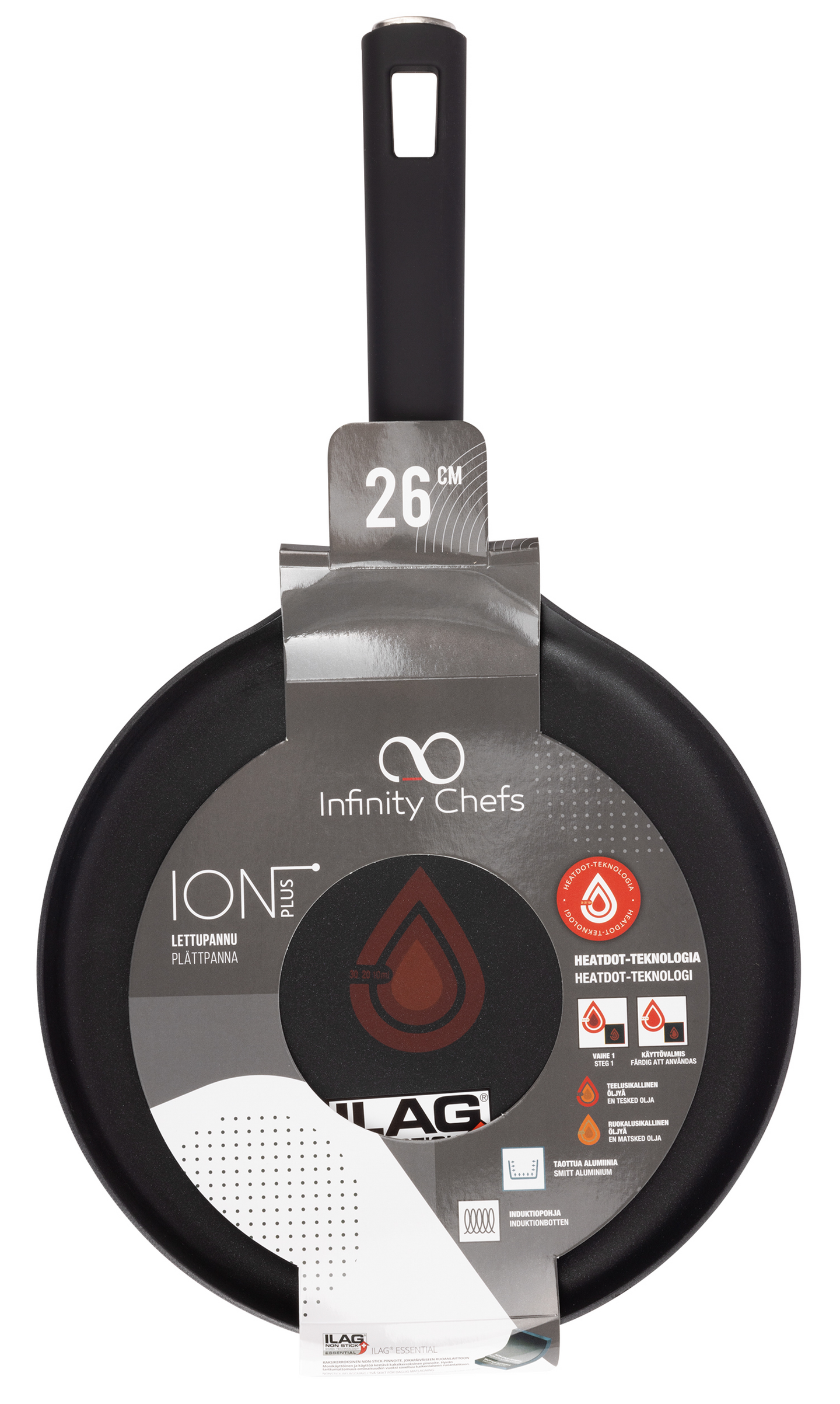 Infinity Chefs Ion Plus lettupannu 26cm