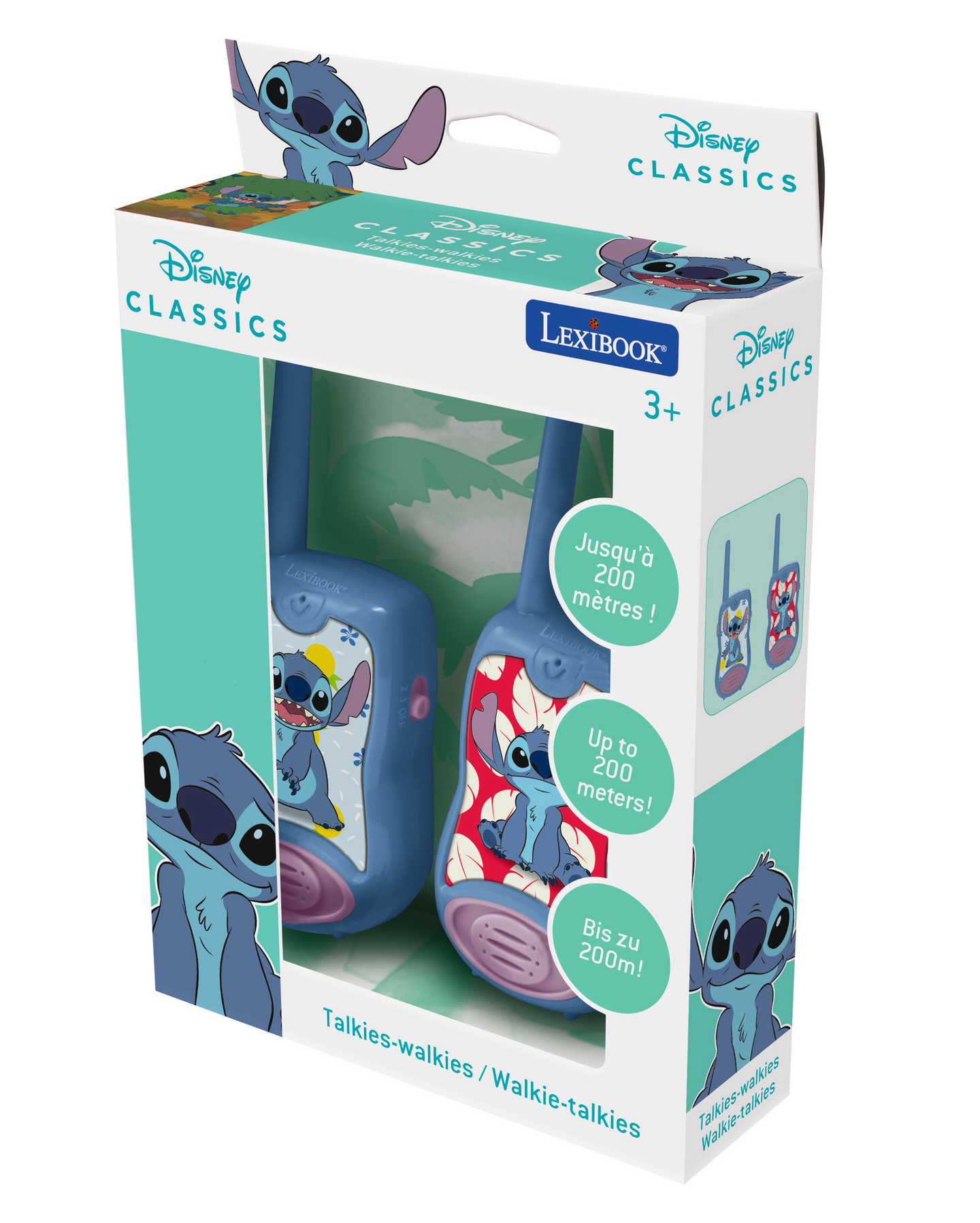 Walkie-Talkies Stitch -radiopuhelimet