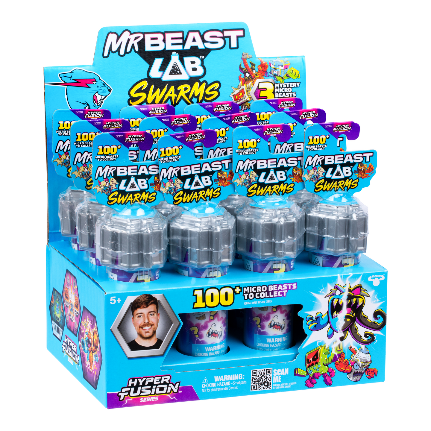 MrBeast Lab Swarms Fusion -hahmo 3 kpl