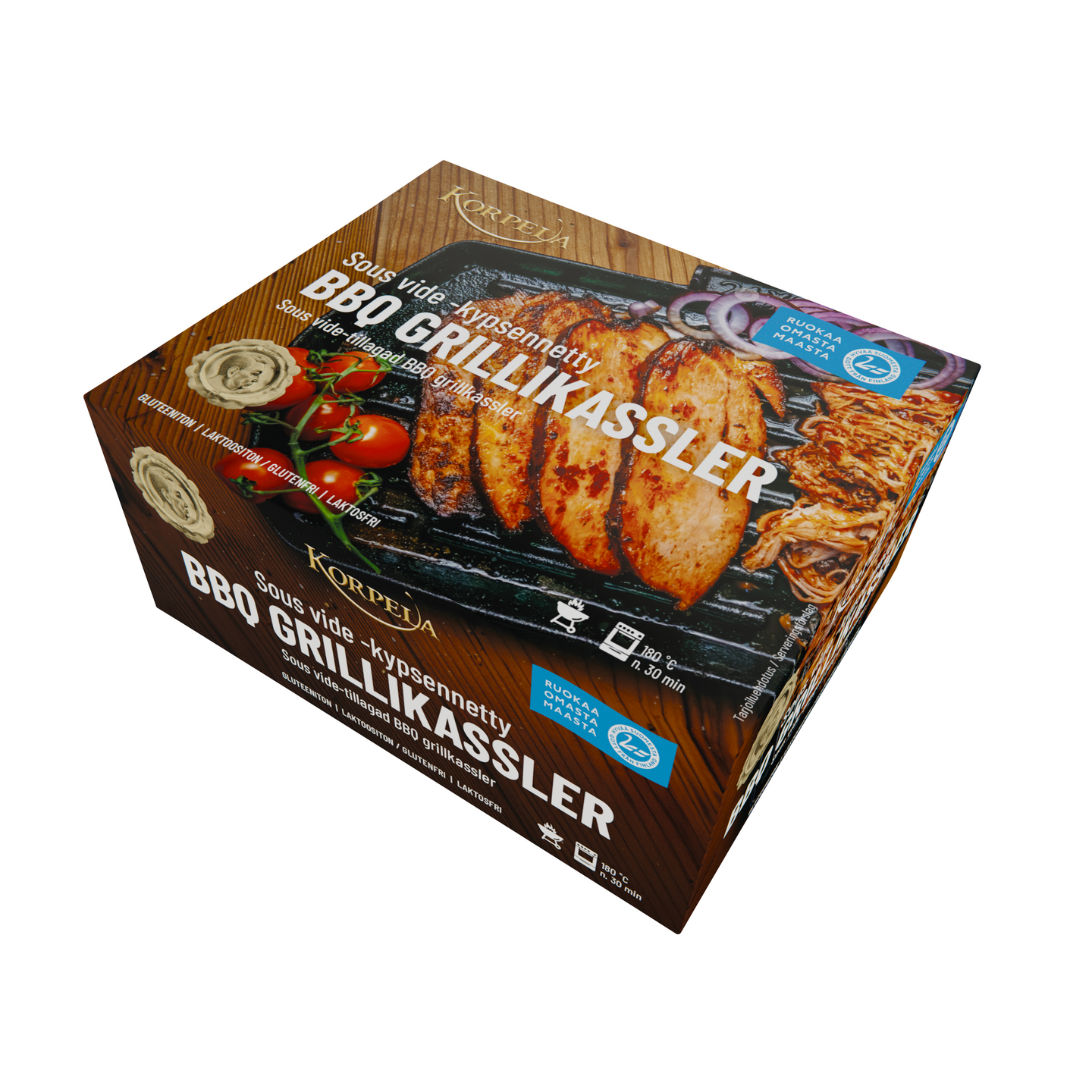 Korpela BBQ grillikasslerpala n. 700 g kypsä