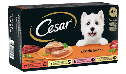 Cesar Classics Selection 4x150g mureke