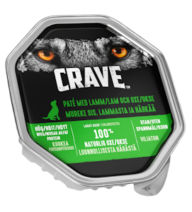 Crave mureke sis. Lammasta & Härkää 150g