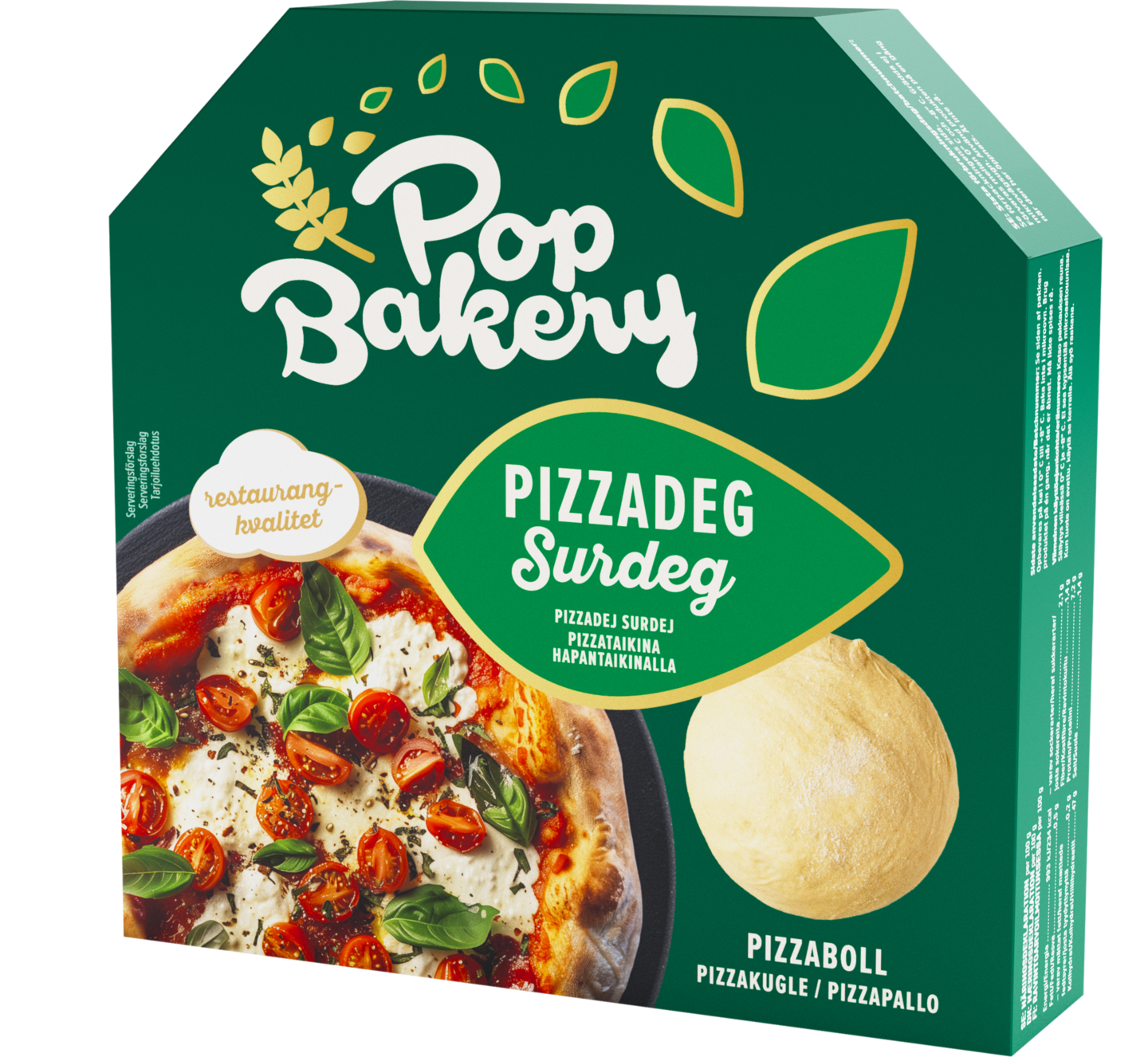 Pop Bakery pizzataikina hapanjuuri 400g