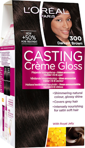 L'Oréal Paris Casting Crème Gloss 300 Darkest Brown Tummanruskea kevytväri