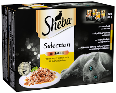 Sheba Select Slices Siipikarjalajitelma 12x85g