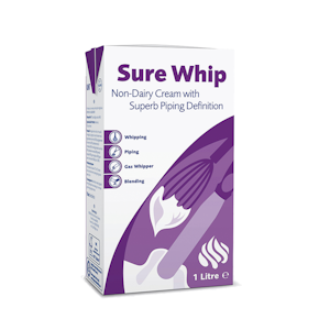 Sure Whip maidoton, laktoositon, vaahdotettava kasvisrasvasekoite, 1l, UHT