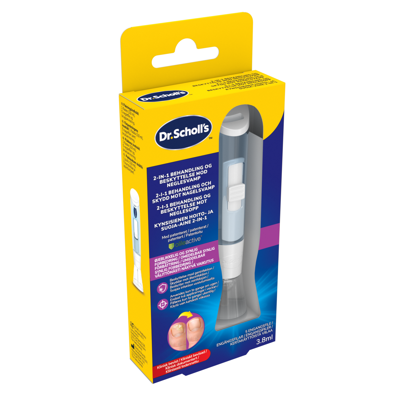 Scholl kynsisienen hoitoaine 3,8ml
