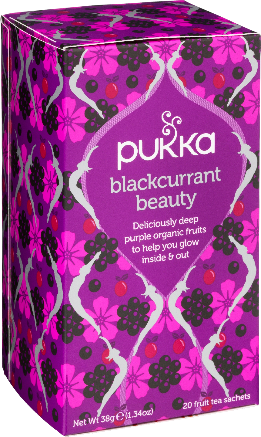 Pukka tee 20X1,9g Blackcurrant luomu