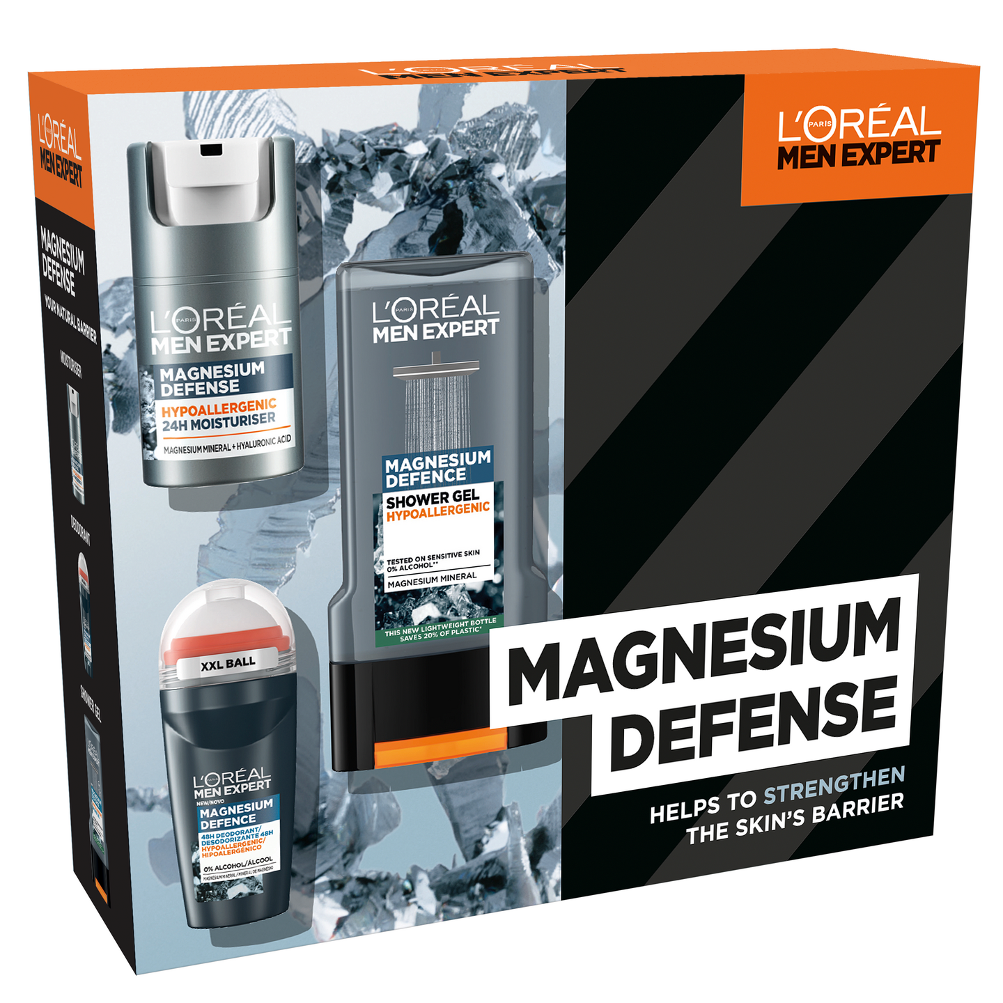 L'Oréal Paris Men Expert Magnesium Defense lahjapakkaus