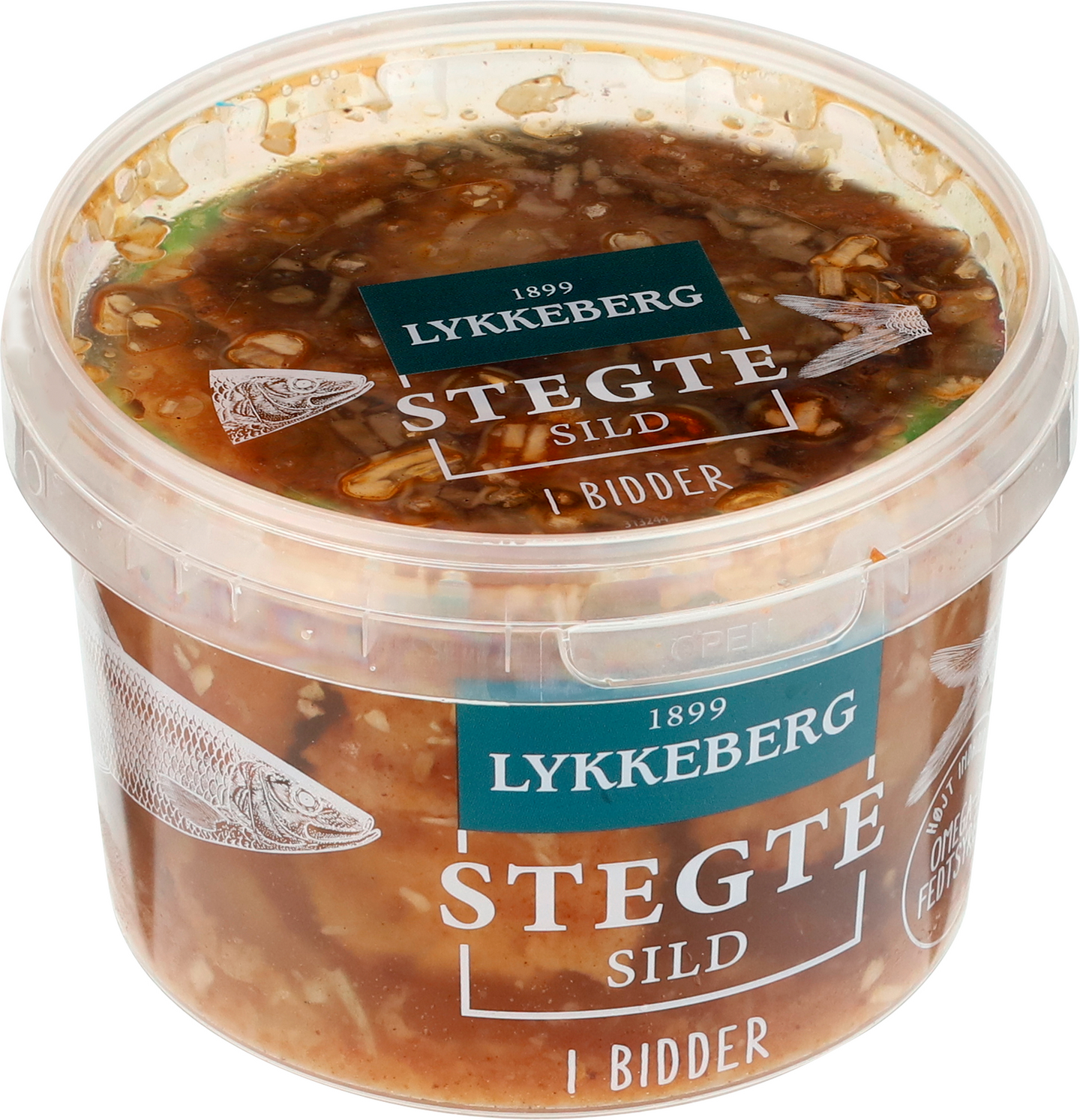 Lykkeberg paistettu silli paloina marinadissa 500/250g