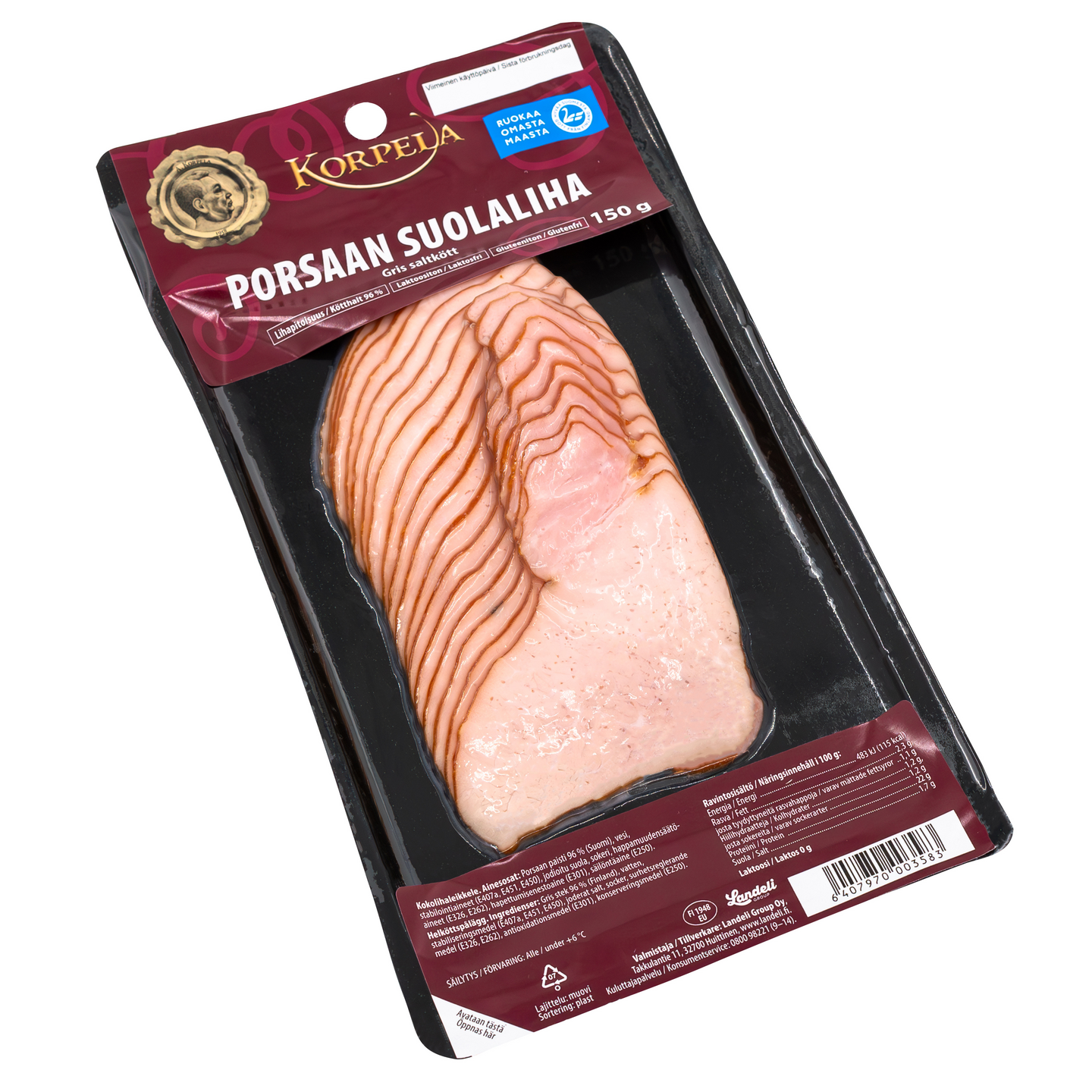 Korpela Porsaan suolaliha 150g