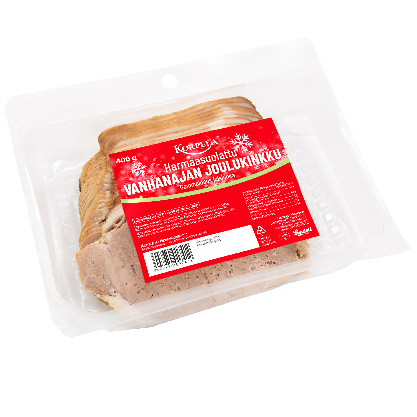 Korpela vanhanajan joulukinkku 400g