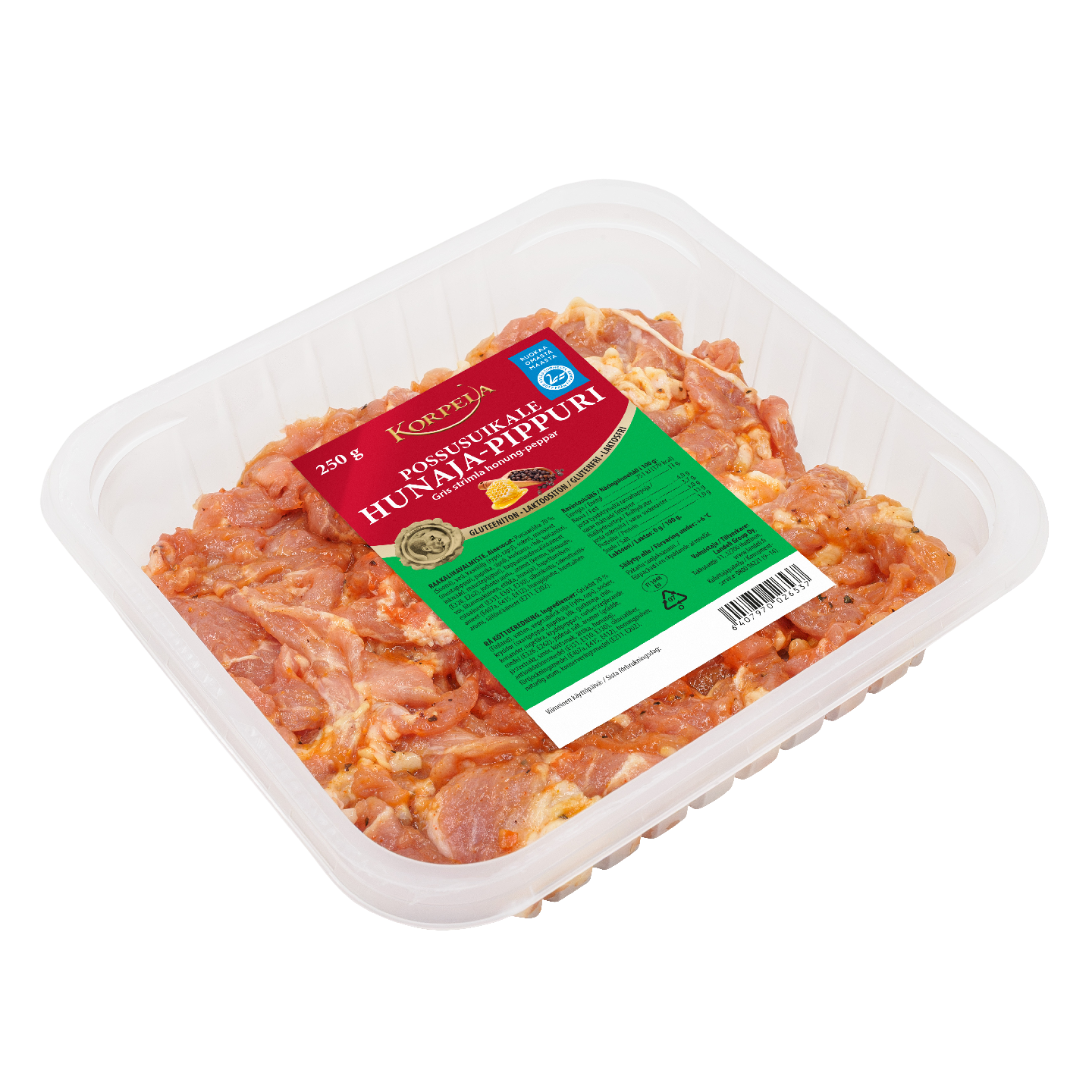 Korpela Possusuikale hunaja-pippuri 250 g