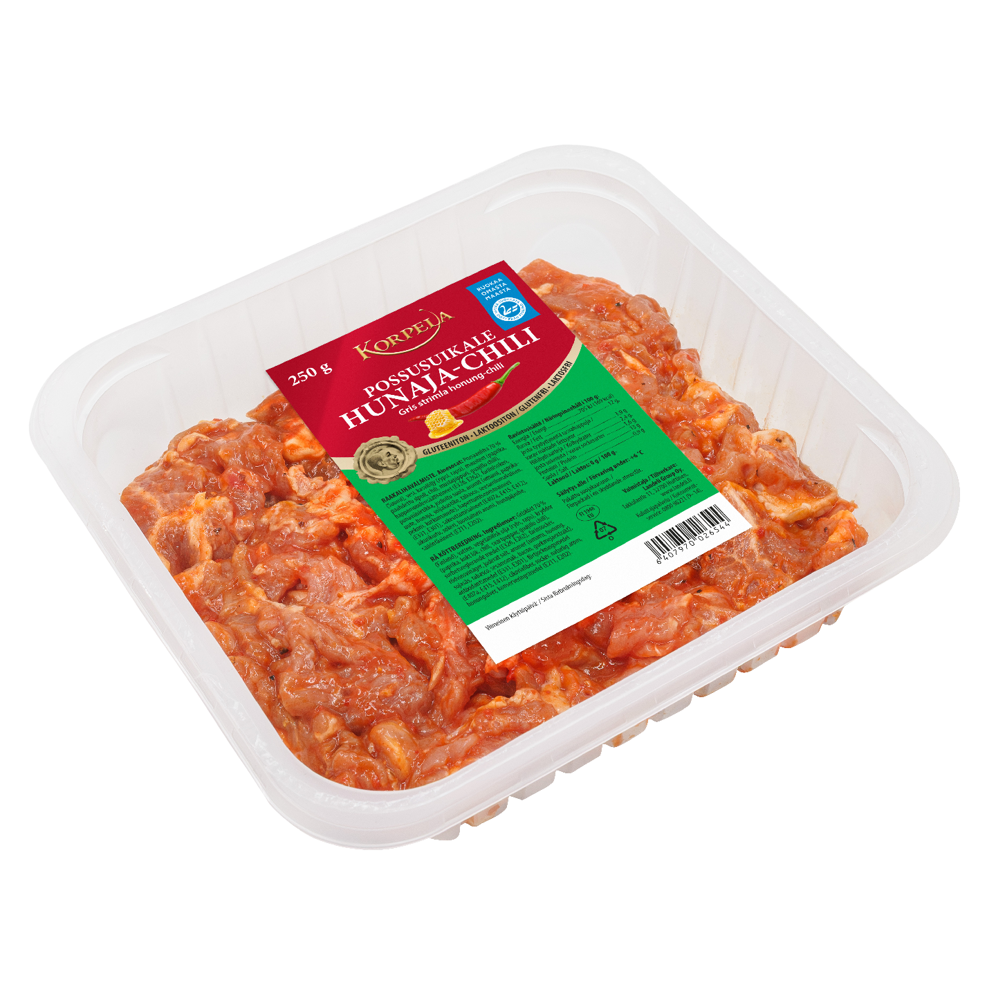 Korpela Possusuikale hunaja-chili 250 g