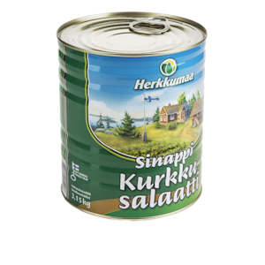 Herkkumaa sinappikurkkusalaatti 3,15kg