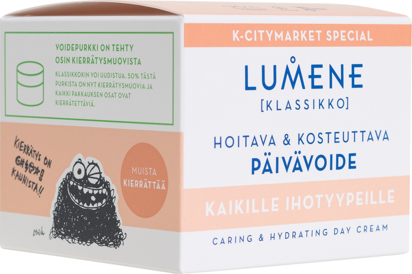 Lumene KLASSIKKO Special Edition hoitava & kosteuttava päivävoide 50ml