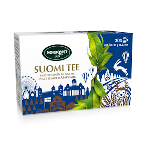 Nordqvist musta tee 20x1,75g Suomi