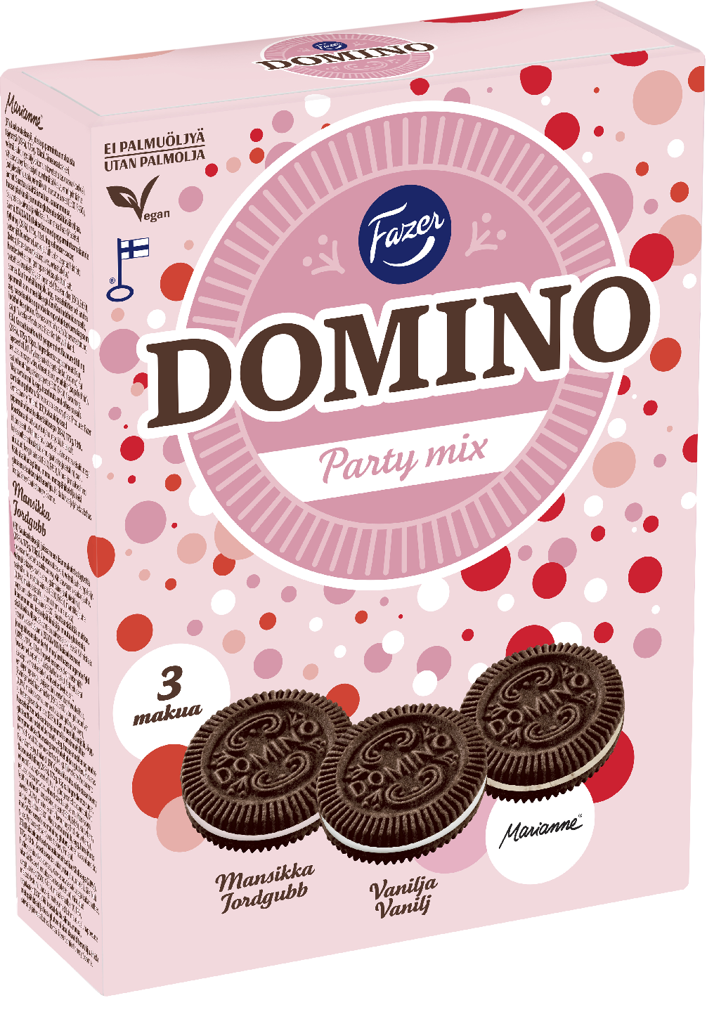 Fazer Domino Party mix täytekeksilajitelma 525g