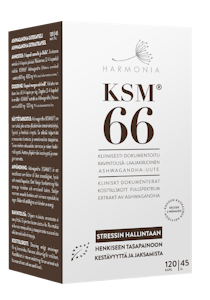 Harmonia KSM66 ravintolisä 45g 120kaps