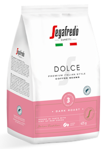 Segafredo Dolce kahvi 450g papu RFA