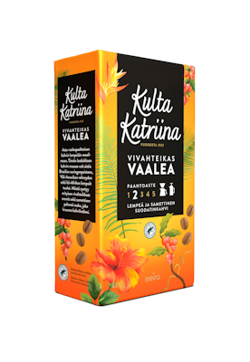 Kulta Katriina Vivahteikas vaalea suodatinkahvi RFA 450g