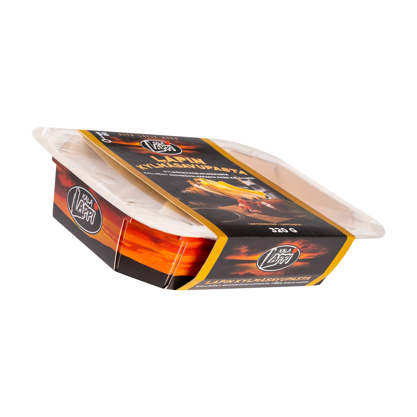 Lapin kylmäsavukirjolohipasta 320g