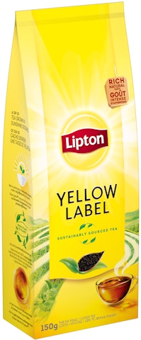 Lipton Yellow Label musta tee 150 g