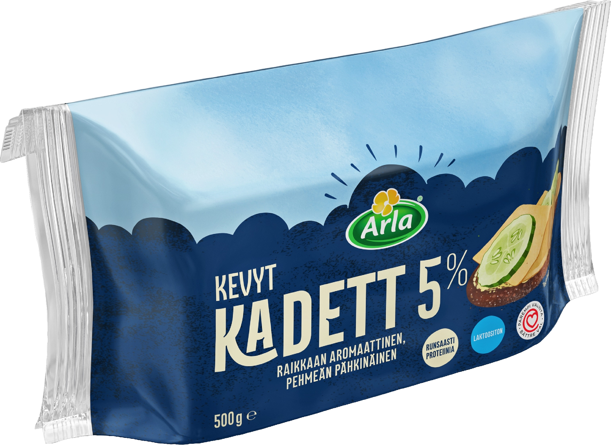 Arla Kadett juusto 5% 500g