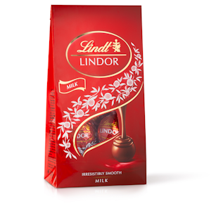 Lindt Lindor maitosuklaakonvehdit täytteellä pussi 137g