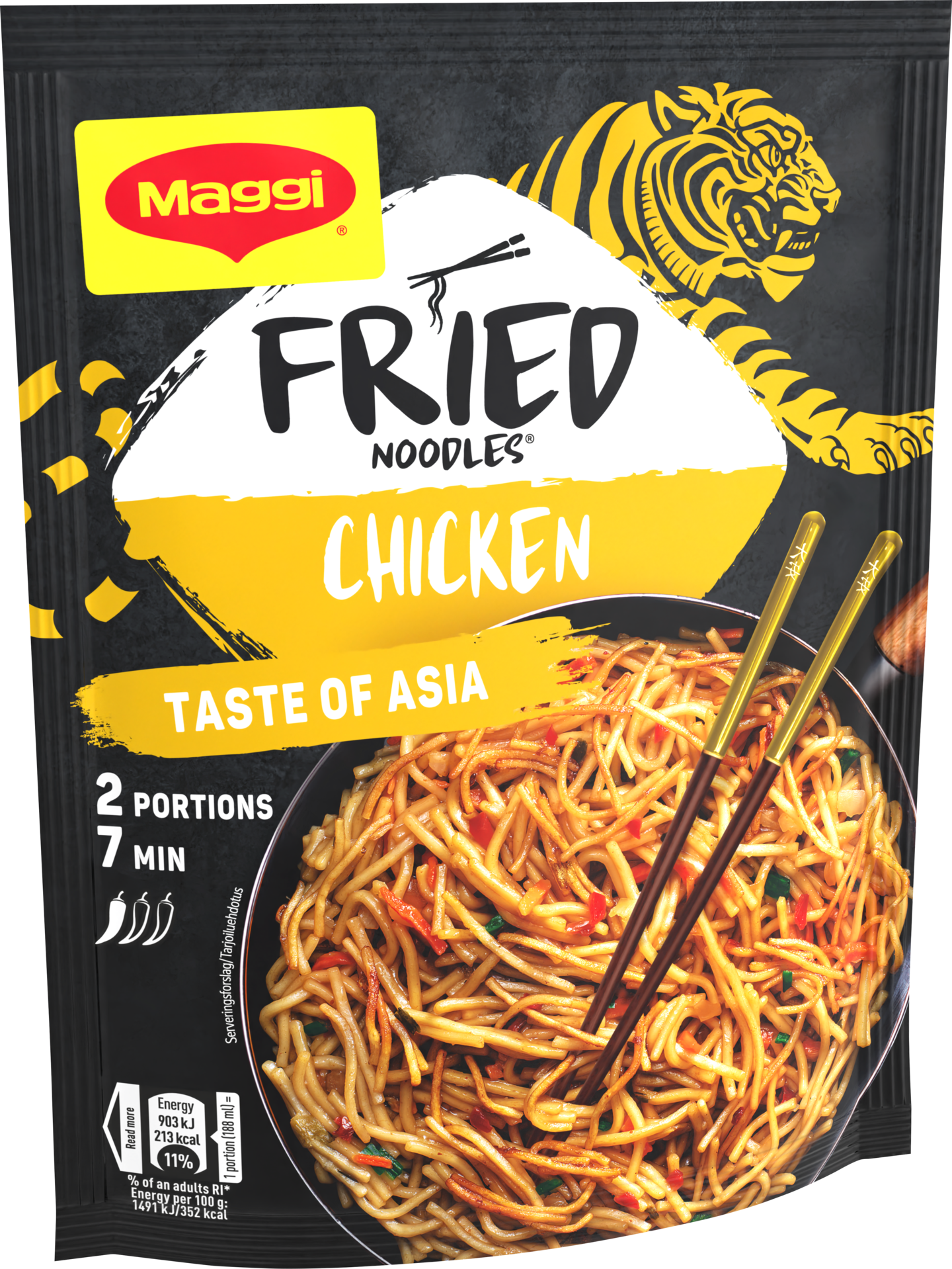 Maggi Fried Noodles Chicken 121g
