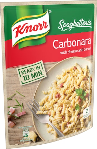 Knorr Spaghetteria Carbonara pasta ateria-ainekset 154 g | K-Ruoka  Verkkokauppa