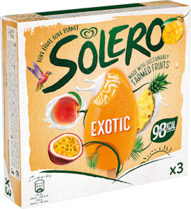 Solero 3x90ml Exotic monipakkaus