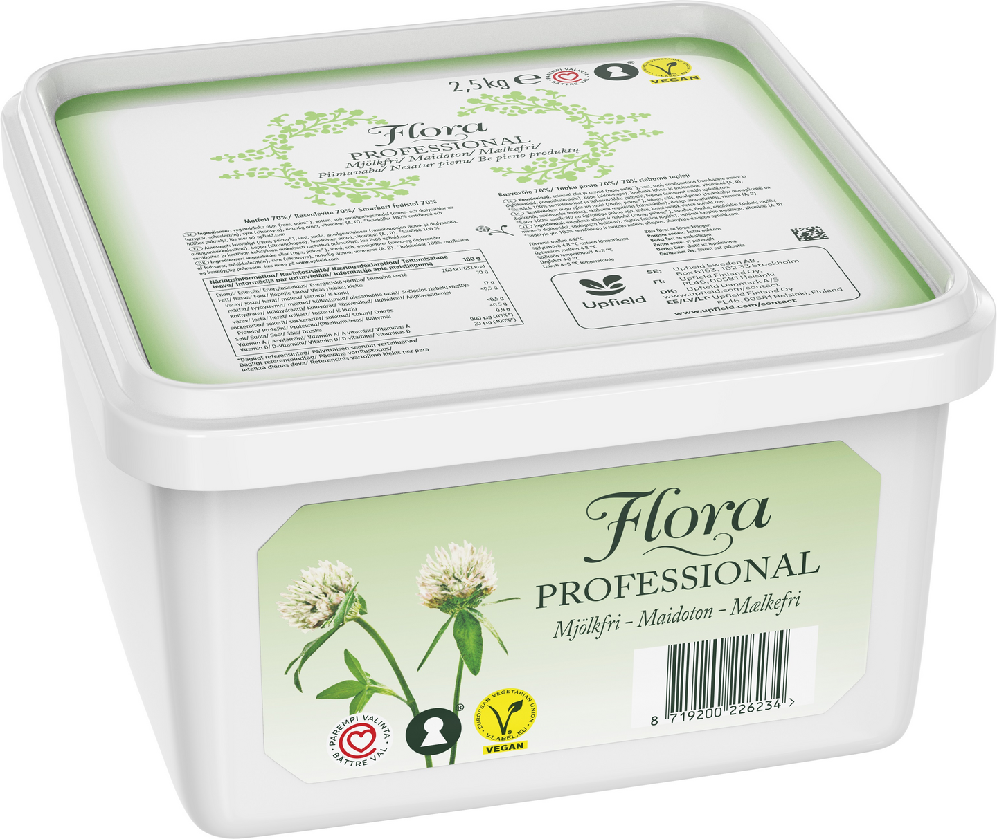 Flora Professional maidoton margariini 70% 2,5kg