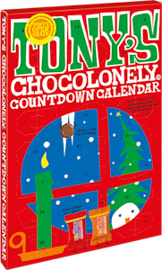 Tony's Chocolonely suklaajoulukalenteri 216g