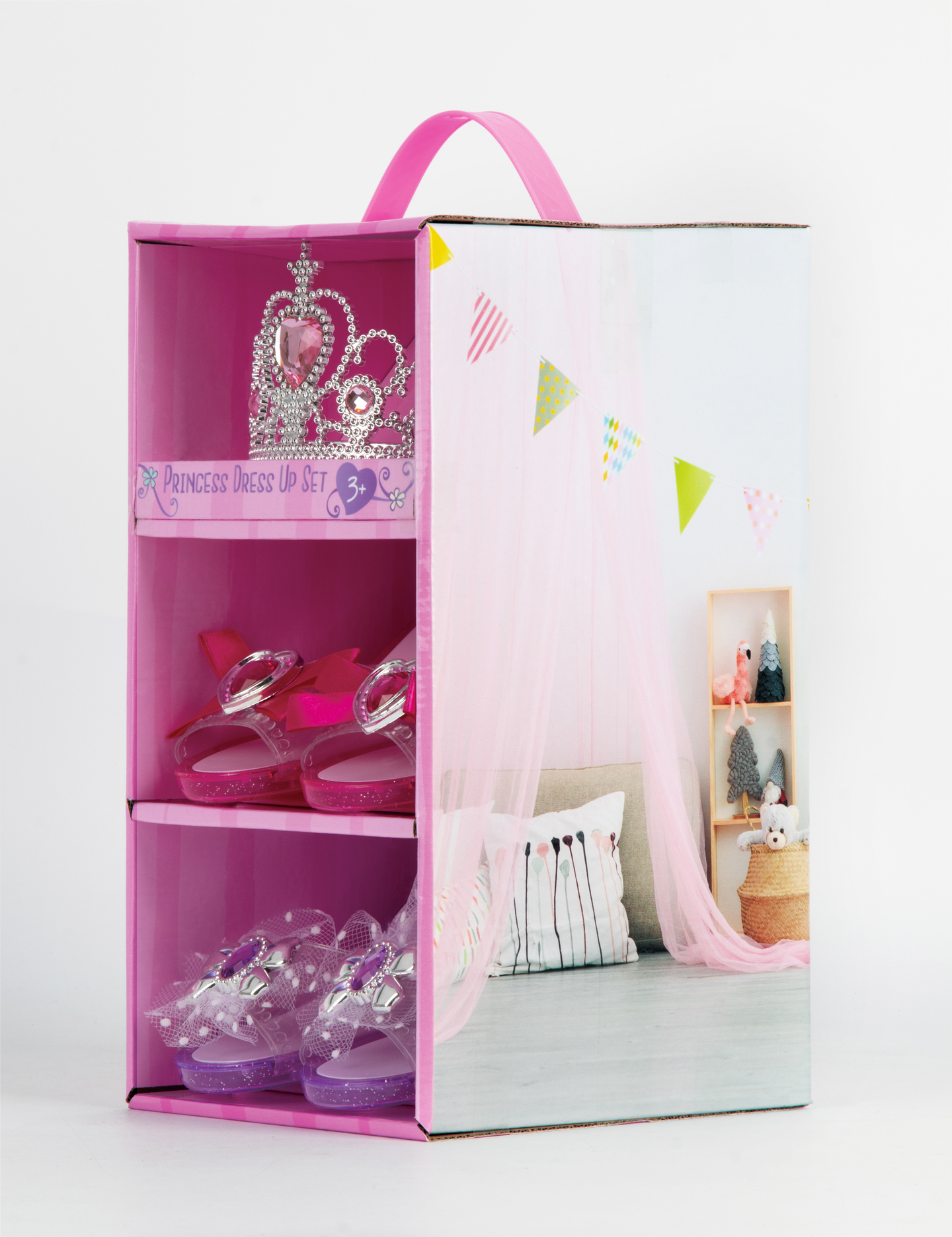 Crystal Dream kengät ja kruunu-setti